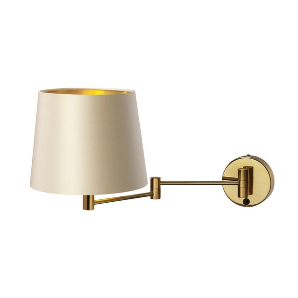 Kaspa - kinkiet lampa ścienna Move - długość 60 cm, szampańsko - złota    |    PRODUKT WYCOFANY Z OFERTY