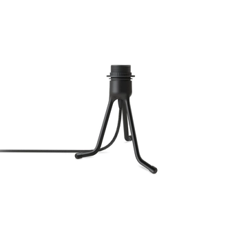 UMAGE (Vita) - Podstawa do lamp TRIPOD BASE - wysokość 18,6 cm / 12,5 cm, czarna