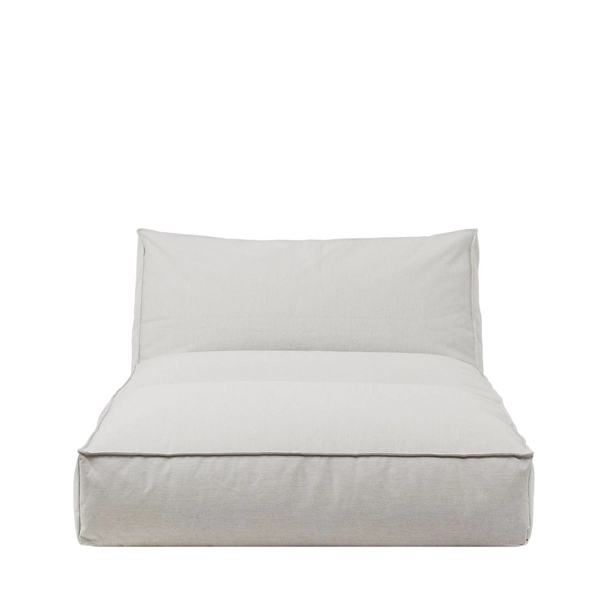 Blomus - Wygodne łóżko ogrodowe - L Stay, białe, długość 180 cm